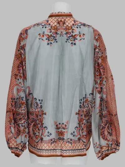 Zimmermann Aster Blouse In Multicolor