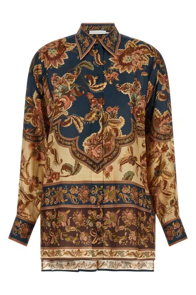 Zimmermann 'aster' Shirt In Black