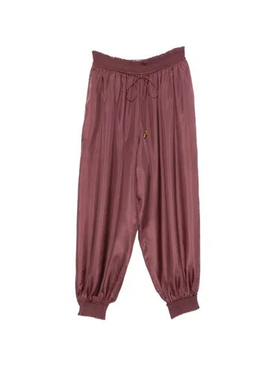 ZIMMERMANN ZIMMERMANN ASTER SILK TROUSERS