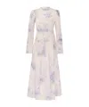 Zimmermann Woman Maxi Dress Apricot Size 00 Cotton In White
