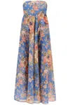 Zimmermann August Linen Bandeau Dress Women