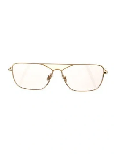 Pre-owned Zimmermann Aviator Tinted Sunglasses In Neutrals