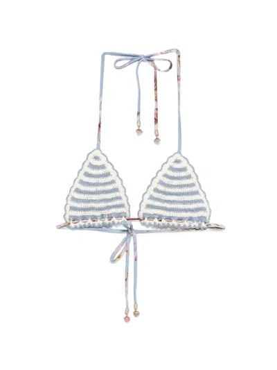 ZIMMERMANN AWAKEN CROCHET BIKINI TOP
