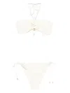 Zimmermann Awaken Crochet Flower Bikini In Sand