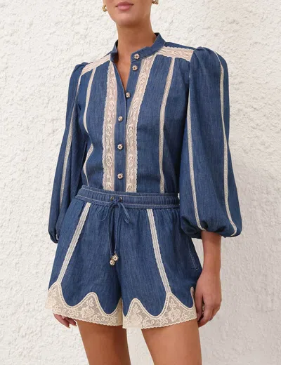 Zimmermann Awaken Denim Shirt
