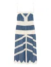 Zimmermann Awaken Dress In Blue