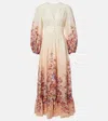 Zimmermann Awaken Plunge Maxi Dress Women In White