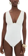 Zimmermann Awaken Gathered One Piece Ivory In Multi