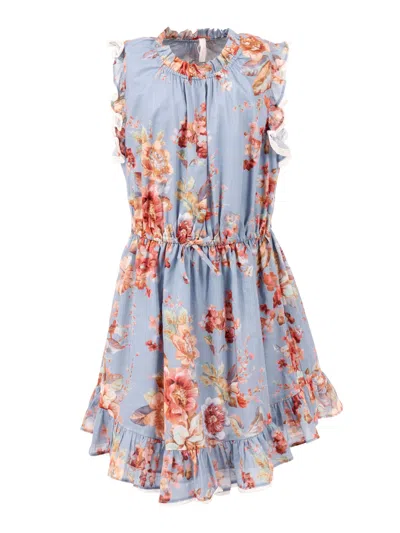 Zimmermann Awaken Kids Flip Dress In Purple