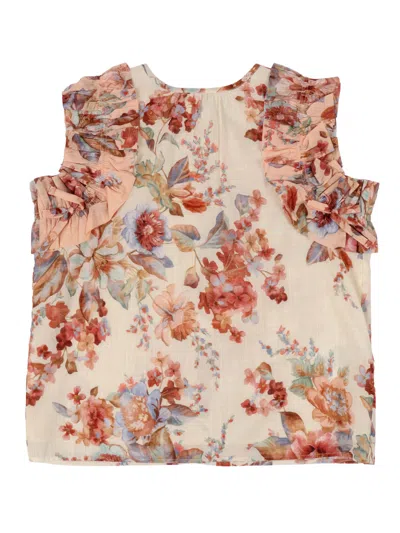 Zimmermann Awaken Kids Sleeveless Top In Multi