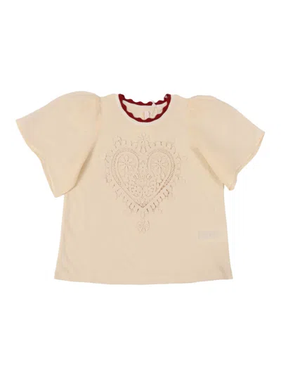 Zimmermann Awaken Kids Tee In Pink