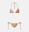 Zimmermann Awaken Metallic-effect Bikini In Multi