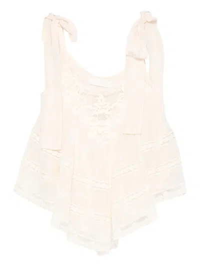 Zimmermann Awaken Mini Cami Top In Pink