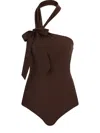 Zimmermann Awaken Swimsuit In Brown