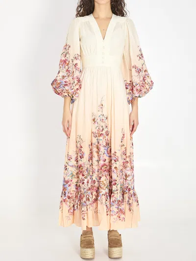ZIMMERMANN ZIMMERMANN AWAKEN PLUNGE MAXI DRESS