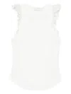 Zimmermann Awaken Sleeveless Blouse In White