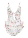 Zimmermann Lucky Waterfall Frill One-piece