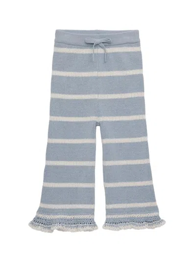 Zimmermann Kids' Baby Girl's, Little Girl's & Girl's Indra Knit Pants In Blue