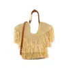 Zimmermann Small Raffia Tote Bag With Gold Detailing In Brown