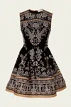 Zimmermann Sleeveless Mini Dress With Floral Patterns