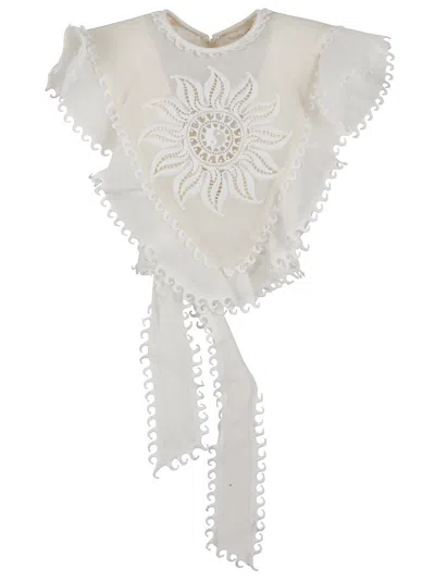 Zimmermann Balance Waterfall Top In White
