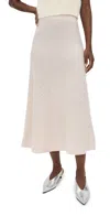 Zimmermann Beaded Midi Skirt Chalk In Multi