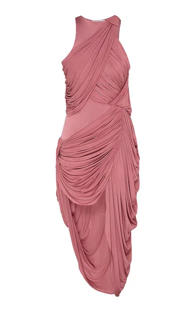 Zimmermann Becoming Jersey Mini Dress In Pink