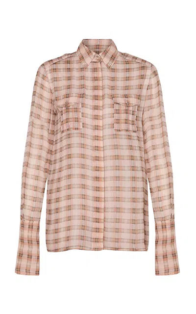 Zimmermann Becoming Silk Shirt In Multi