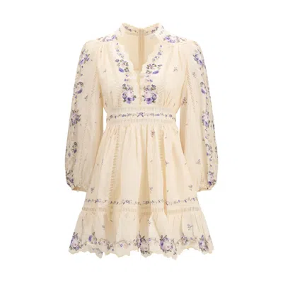 Zimmermann Beige Linen Casual Dress