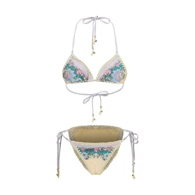 ZIMMERMANN BEIGE POLYAMIDE BIKINI