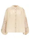 Zimmermann Wylie Shirt And Blouse Beige In Neutral