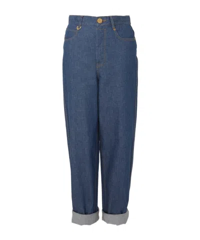 Zimmermann Belt-loop Jeans In Blue