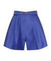 Zimmermann Belt-loop Shorts In Blue