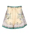 Zimmermann Belt Loop Shorts In Multi
