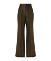 Zimmermann Belt Loop Trousers In Green