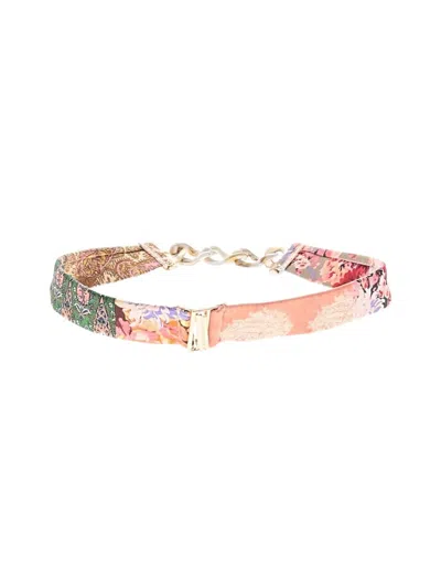 Pre-owned Zimmermann Belt In Pink