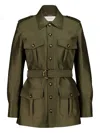 Zimmermann Belted Jacket In Green
