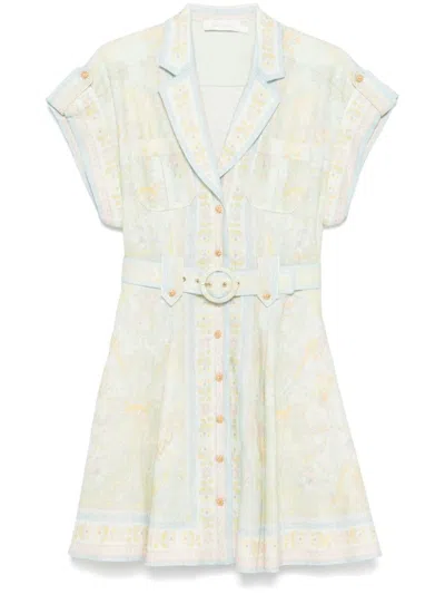 Zimmermann Belted Mini Dress