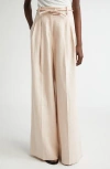 Zimmermann Eden Wide Leg Pant In Pink