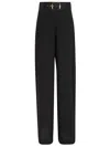 Zimmermann High Waist Silk Wide Leg Trousers