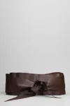 Zimmermann Belts In Brown Leather