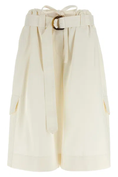 Zimmermann Bermuda 'the Illuminate Bermuda Short' In Bianco