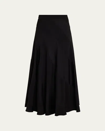 Zimmermann Bias Maxi Skirt In Black