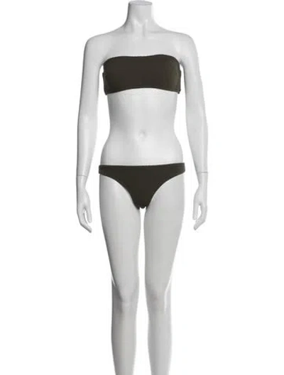 Pre-owned Zimmermann Bikini In Black