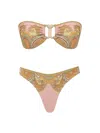 Zimmermann Bikini Costume In Multicolour