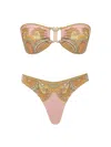 Zimmermann Bikini Costume In Multicolour