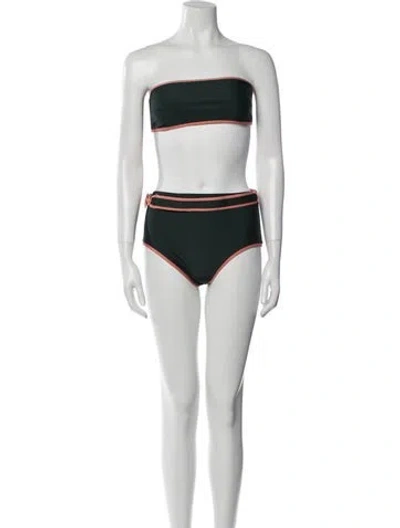 Pre-owned Zimmermann Bikini W/ Tags In Blue