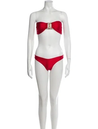 Pre-owned Zimmermann Bikini W/ Tags In Neutral