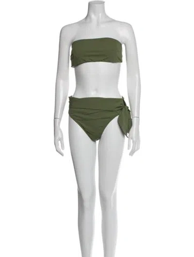 Pre-owned Zimmermann Bikini W/ Tags In Orange