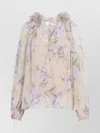 Zimmermann Eden Billow Blouse In Neutrals